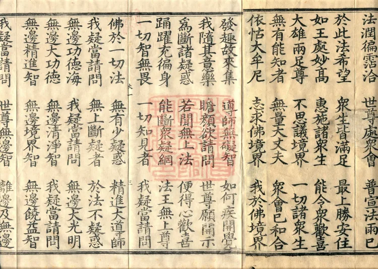 The Great Treasury Sūtra in One Hundred and Twenty Volumes Page 7
