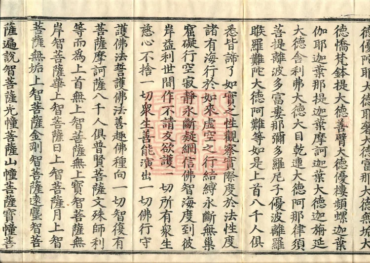 The Sūtra of the Three Precepts of the Great Mahāvairochana, Three Fascicles Page 8