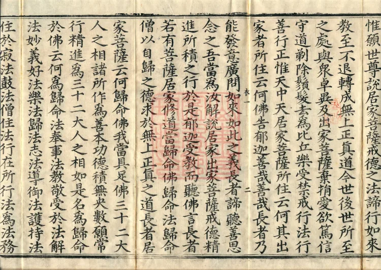 The Yujia Luoyue Questions the Bodhisattva Practices Sutra (one juan) Page 6