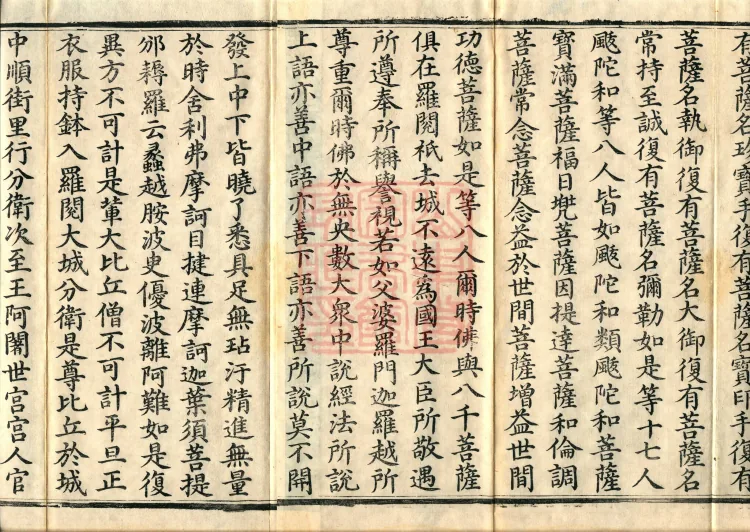 The Sutra Spoken by the Buddha on Princess Ajāśa Bodhisattva Aśutā, one fascicle Page 3