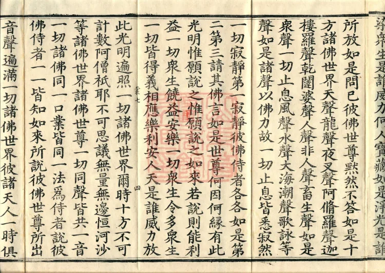 The Sutra in Which the Worthy Prince Shanzhuoyi Asks Questions, three juan Page 7