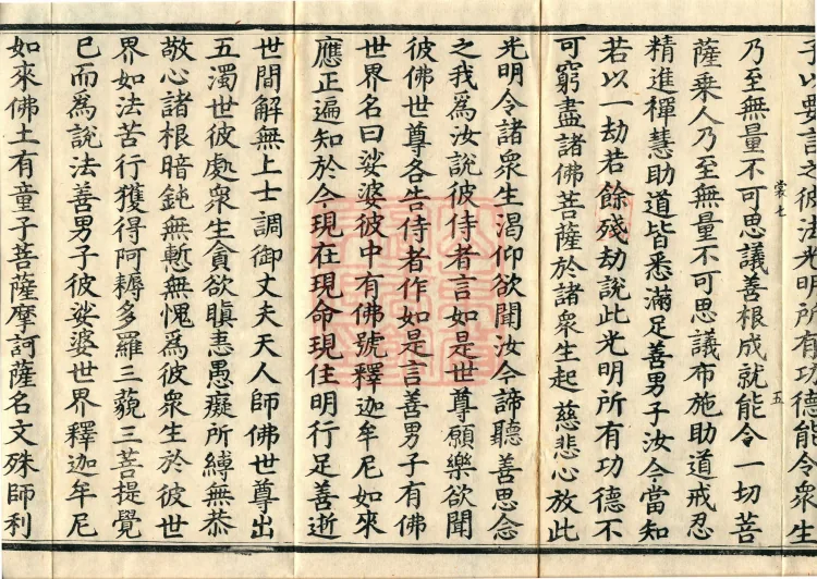 The Sutra in Which the Worthy Prince Shanzhuoyi Asks Questions, three juan Page 9