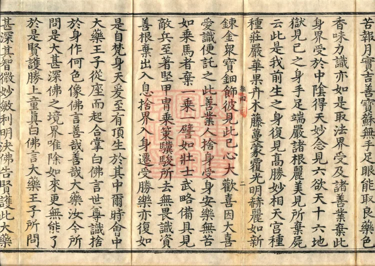 The Mahayana Exposition on Consciousness Sutra, two juan Page 4