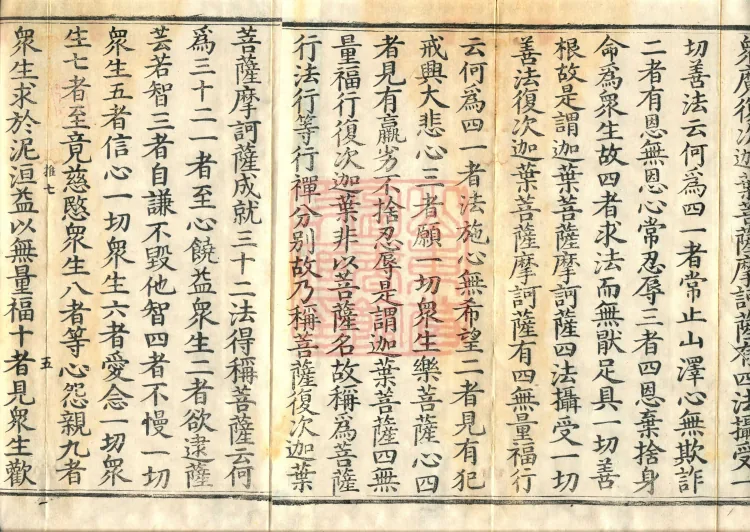 The Buddha Speaks the Mahāyānā Mahāyānabhaya Treasure-Adornment Sutra, one volume Page 8