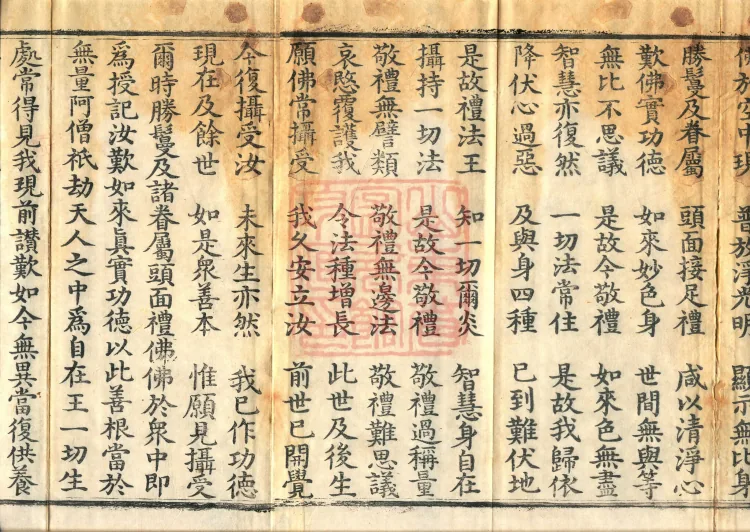 Victory Garland Lion's Roar One-Vehicle Great Skillful Means Extensive Sutra, one volume Page 3
