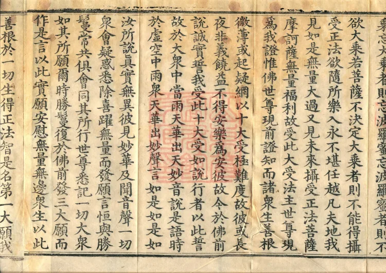 Victory Garland Lion's Roar One-Vehicle Great Skillful Means Extensive Sutra, one volume Page 6