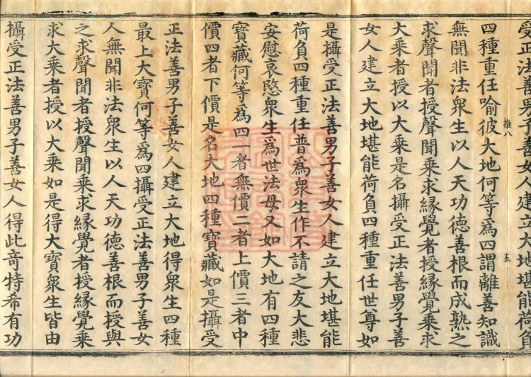 Victory Garland Lion's Roar One-Vehicle Great Skillful Means Extensive Sutra, one volume Page 9