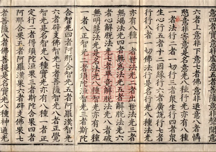 The Great Dhyana Collection Sutra, thirty fascicles Page 3