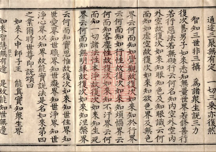 The Great Dhyana Collection Sutra, thirty fascicles Page 7