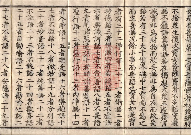 The Great Dhyana Collection Sutra, thirty fascicles Page 7