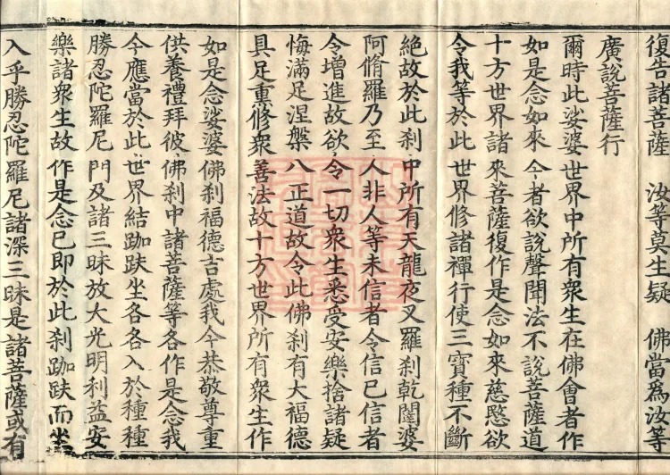 The Mahayana Great Dharmas of the Sun Treasury Sutra, ten fascicles Page 8
