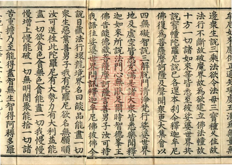 The Mahayana Great Dharmas of the Sun Treasury Sutra, ten fascicles Page 3