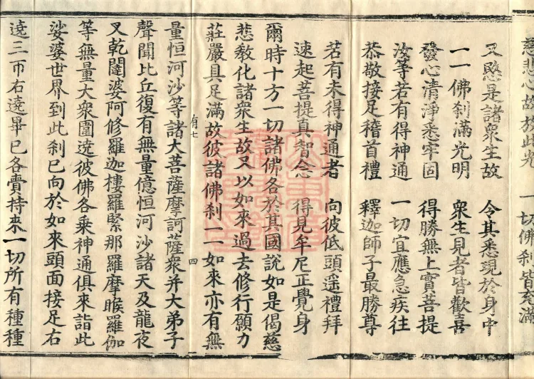 The Mahayana Great Dharmas of the Sun Treasury Sutra, ten fascicles Page 7