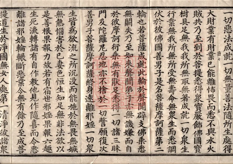 佛说大方广十轮经八卷 Page 9