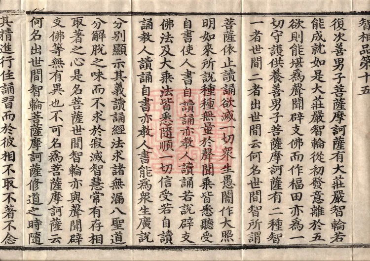 佛说大方广十轮经八卷 Page 6