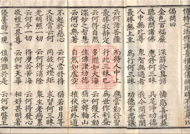 Buddha's Discourse on the Bodhisattva's Samadhi of Recollecting the Buddha — six volumes Page 10