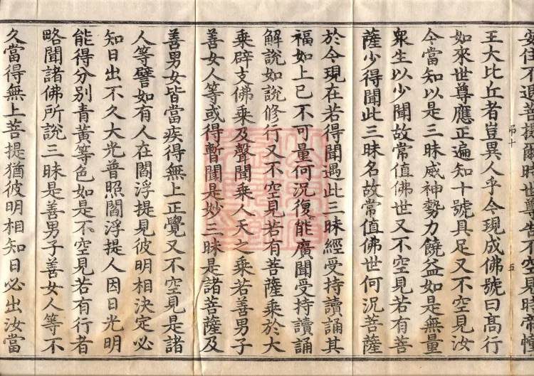 Buddha's Discourse on the Bodhisattva's Samadhi of Recollecting the Buddha — six volumes Page 9
