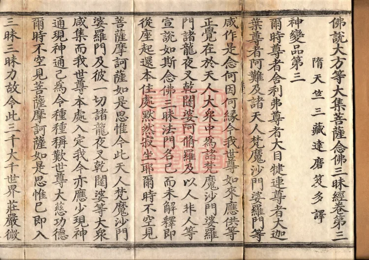 Buddha's Discourse on the Great Equal Great Collection: the Bodhisattva's Samadhi of Recollecting the Buddha — ten volumes Page 2