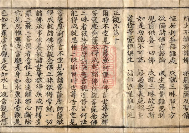 Buddha's Discourse on the Great Equal Great Collection: the Bodhisattva's Samadhi of Recollecting the Buddha — ten volumes Page 10