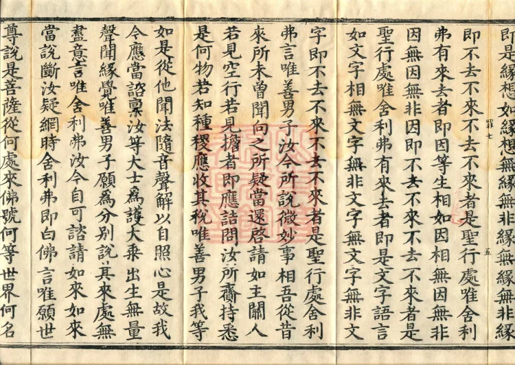 Sutra of the Bodhisattva Wujinyi, four fascicles Page 9