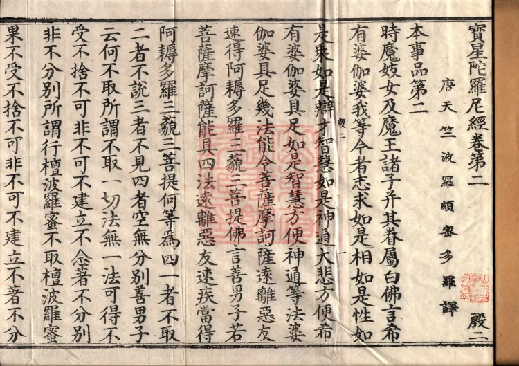 Precious Star Dharani Sutra, Eight Volumes Page 2