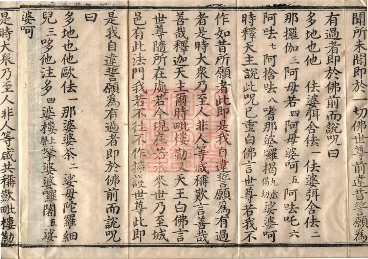 Precious Star Dharani Sutra, Eight Volumes Page 6