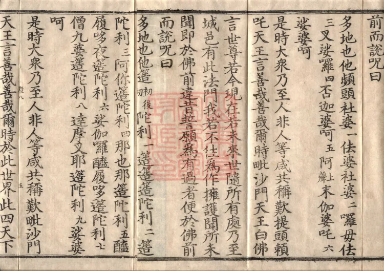 Precious Star Dharani Sutra, Eight Volumes Page 8