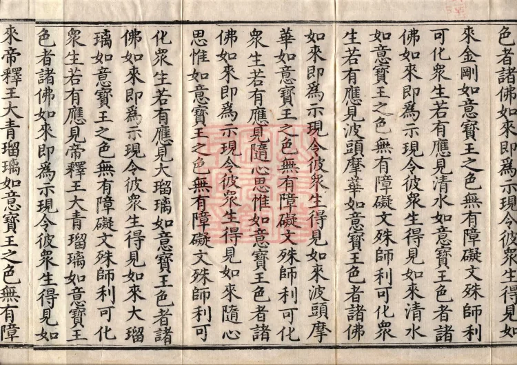 Sutra on the Dharma-Gate of Entering the Seal by the Power of Faith, Five Volumes Page 6