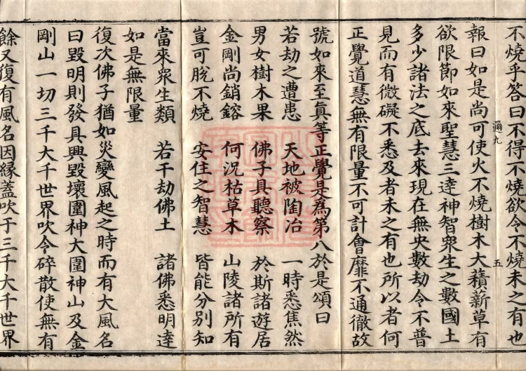 Sūtra Spoken by the Buddha on the Manifestation of the Tathāgata, Four Volumes Page 9
