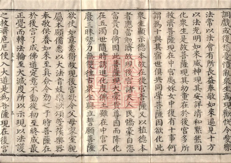 Sūtra of the Chapter on Delivering the World, Six Volumes Page 8