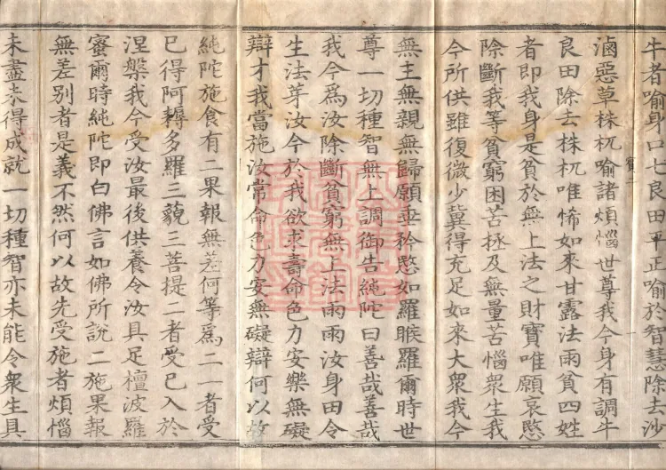 Mahaparinirvana Sūtra (Forty Rolls) Page 3