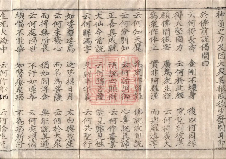 Mahaparinirvana Sūtra (Forty Rolls) Page 6