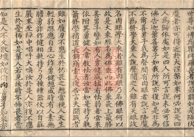 Mahaparinirvana Sūtra (Forty Rolls) Page 6