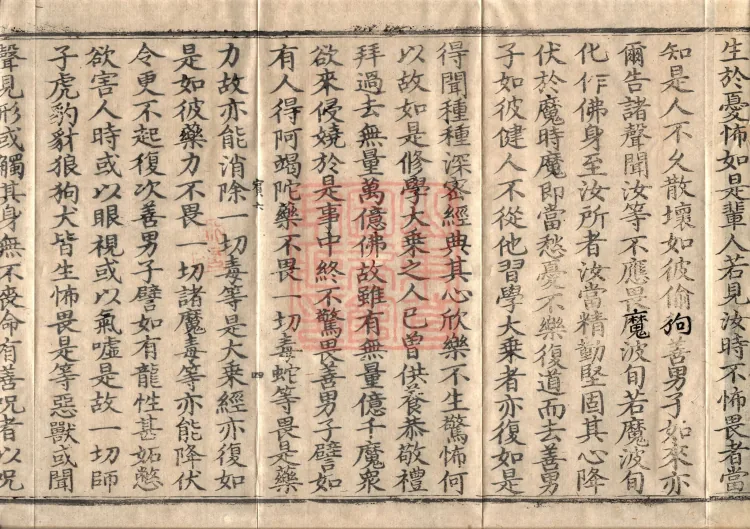 Mahaparinirvana Sūtra (Forty Rolls) Page 7