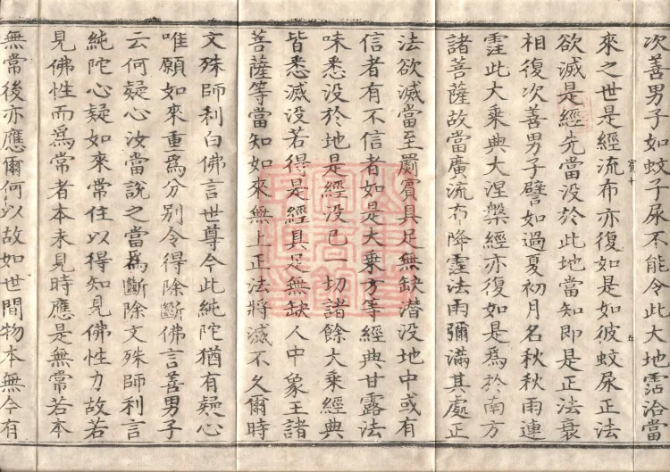 Mahaparinirvana Sūtra (Forty Rolls) Page 9