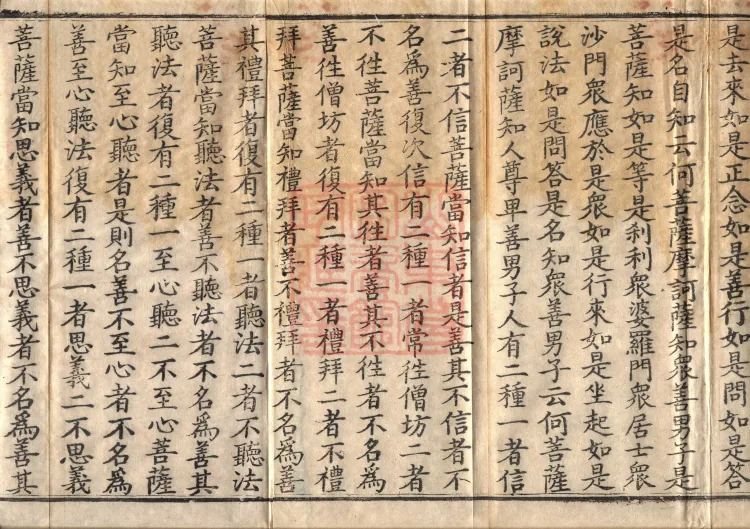 Mahaparinirvana Sūtra (Forty Rolls) Page 3