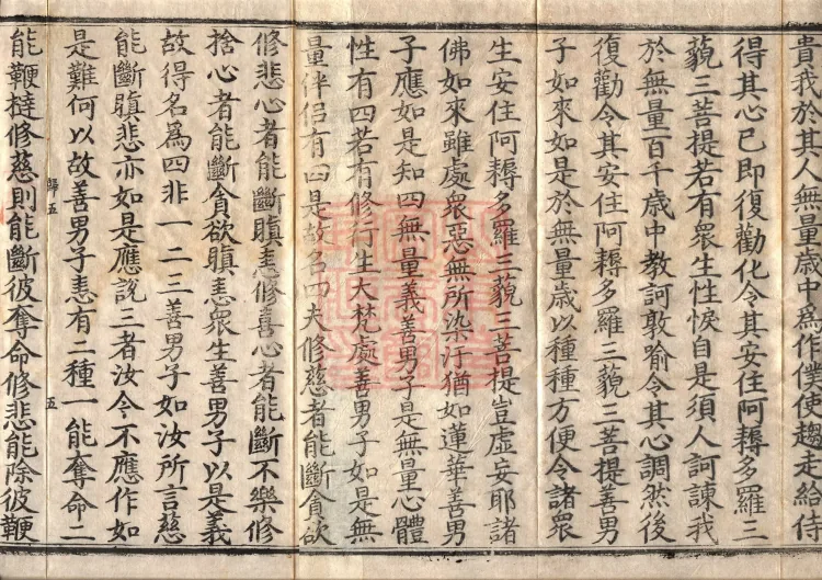 Mahaparinirvana Sūtra (Forty Rolls) Page 8