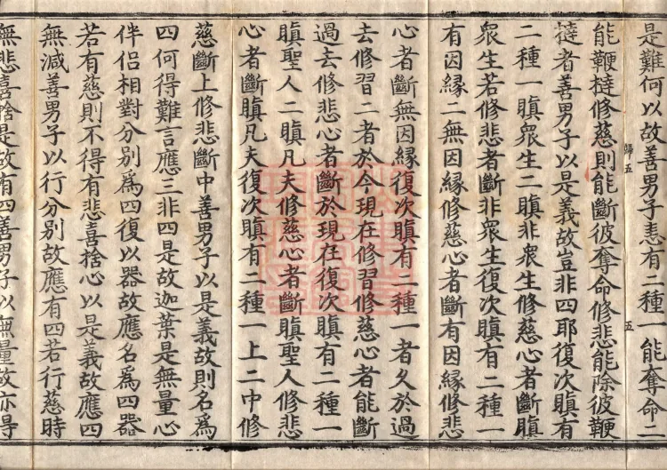 Mahaparinirvana Sūtra (Forty Rolls) Page 9