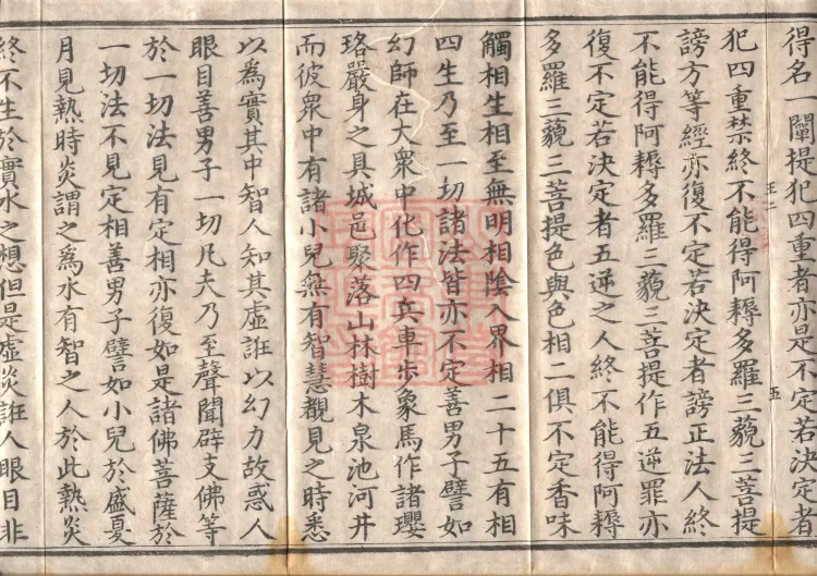 Mahaparinirvana Sūtra (Forty Rolls) Page 9