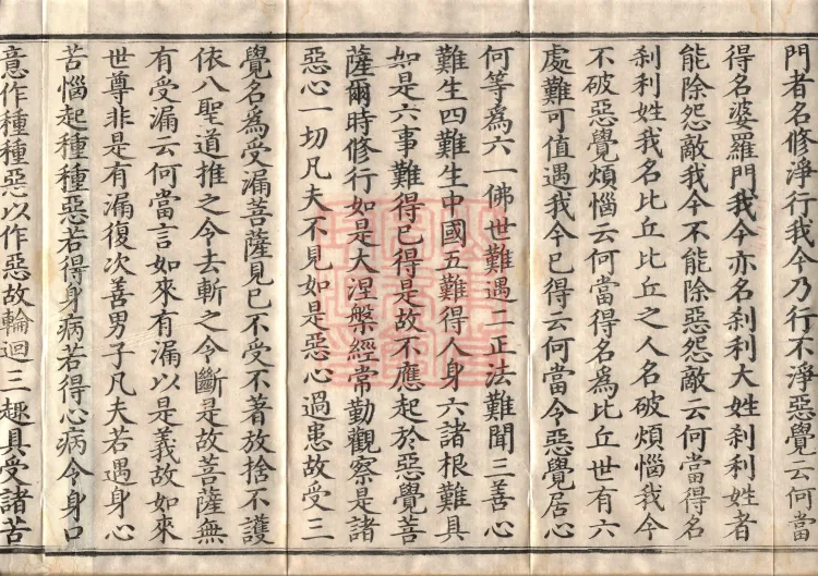 Mahaparinirvana Sūtra (Forty Rolls) Page 6