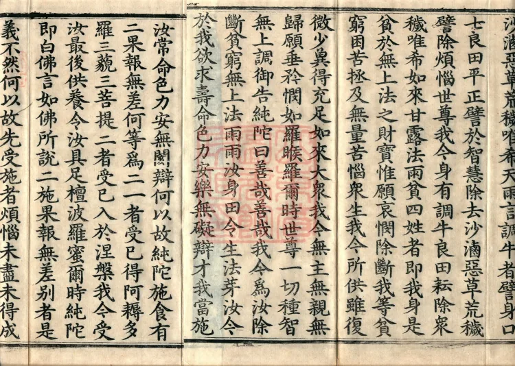 Southern Edition Mahaparinirvana Sūtra (Thirty-six Rolls) Page 3