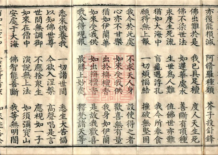 Southern Edition Mahaparinirvana Sūtra (Thirty-six Rolls) Page 8