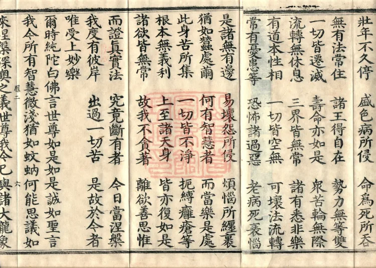Southern Edition Mahaparinirvana Sūtra (Thirty-six Rolls) Page 10