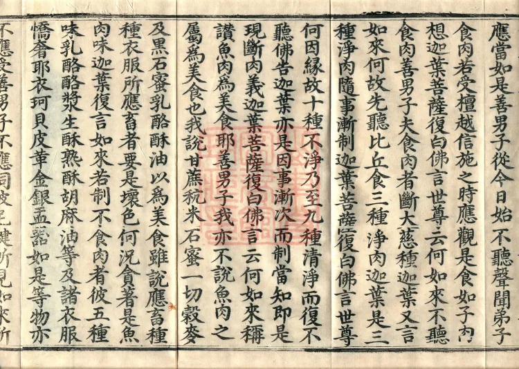 Southern Edition Mahaparinirvana Sūtra (Thirty-six Rolls) Page 6