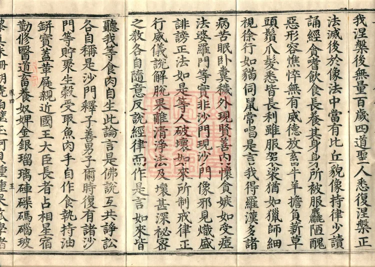 Southern Edition Mahaparinirvana Sūtra (Thirty-six Rolls) Page 8