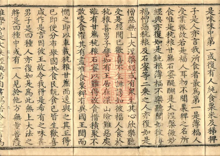 Southern Edition Mahaparinirvana Sūtra (Thirty-six Rolls) Page 10