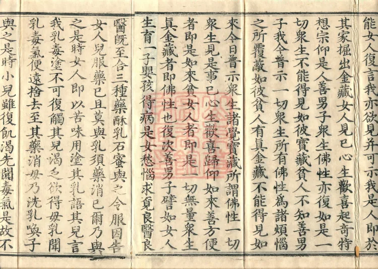 Southern Edition Mahaparinirvana Sūtra (Thirty-six Rolls) Page 3