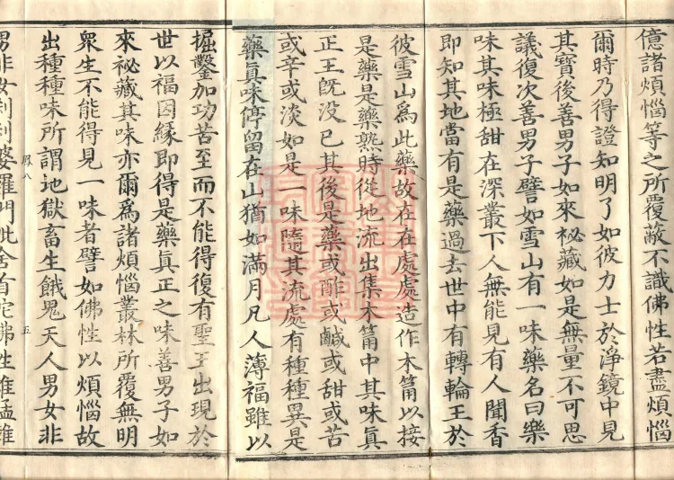 Southern Edition Mahaparinirvana Sūtra (Thirty-six Rolls) Page 8