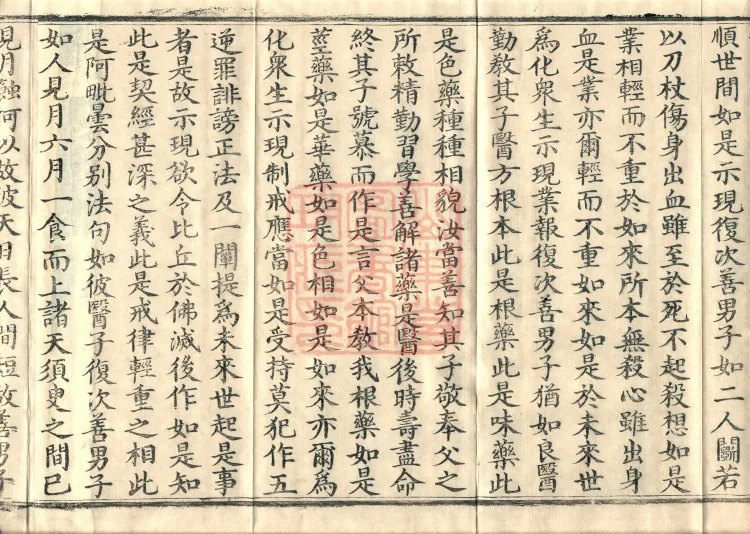 Southern Edition Mahaparinirvana Sūtra (Thirty-six Rolls) Page 6