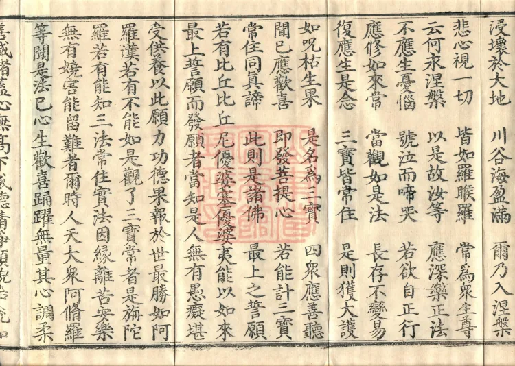 Southern Edition Mahaparinirvana Sūtra (Thirty-six Rolls) Page 6